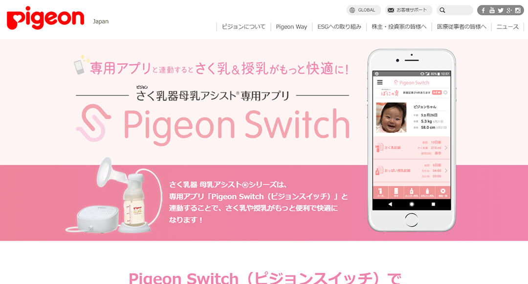 ピジョン Pigeon Switch（ピジョンスイッチ）